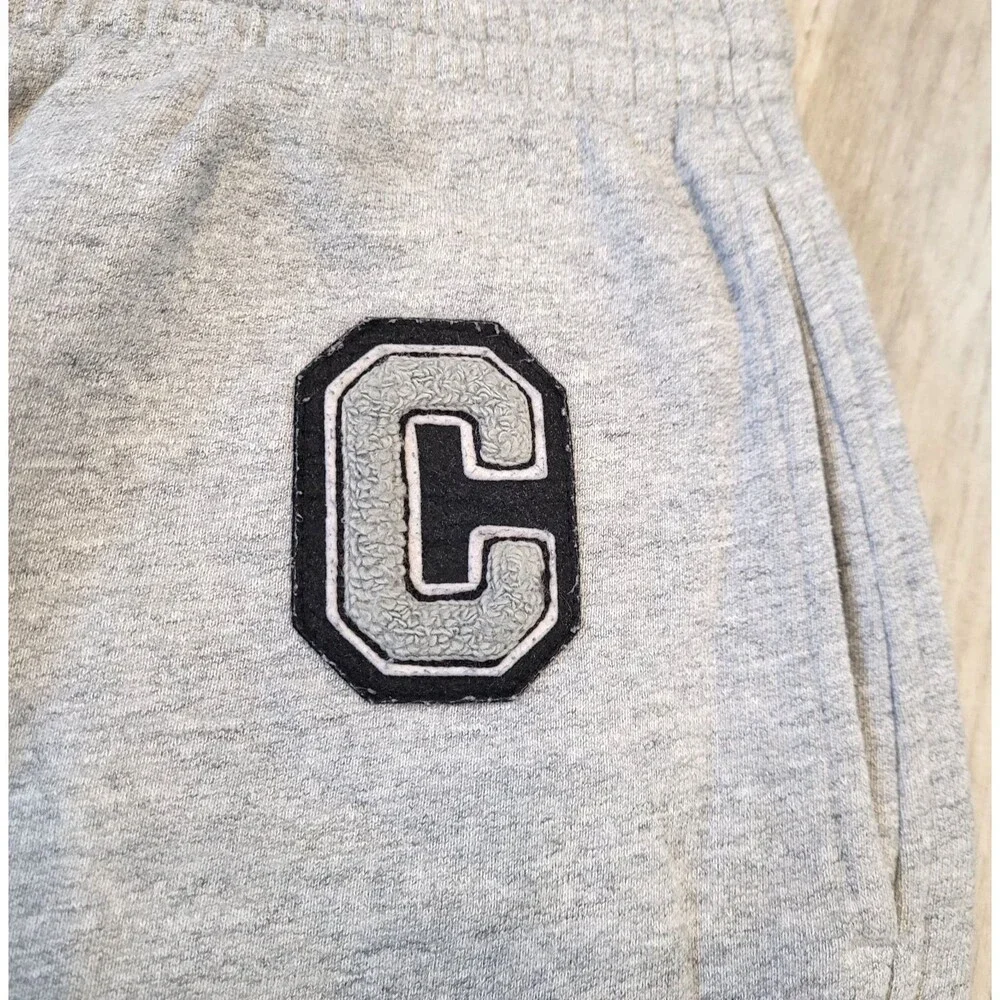 Chubbies XXL Colorblock Sweat Comfort Lounge Shorts Black Gray Logo Varsity USA